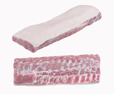 P677 Pork Loin, boneless (sheet ribbed), without rind